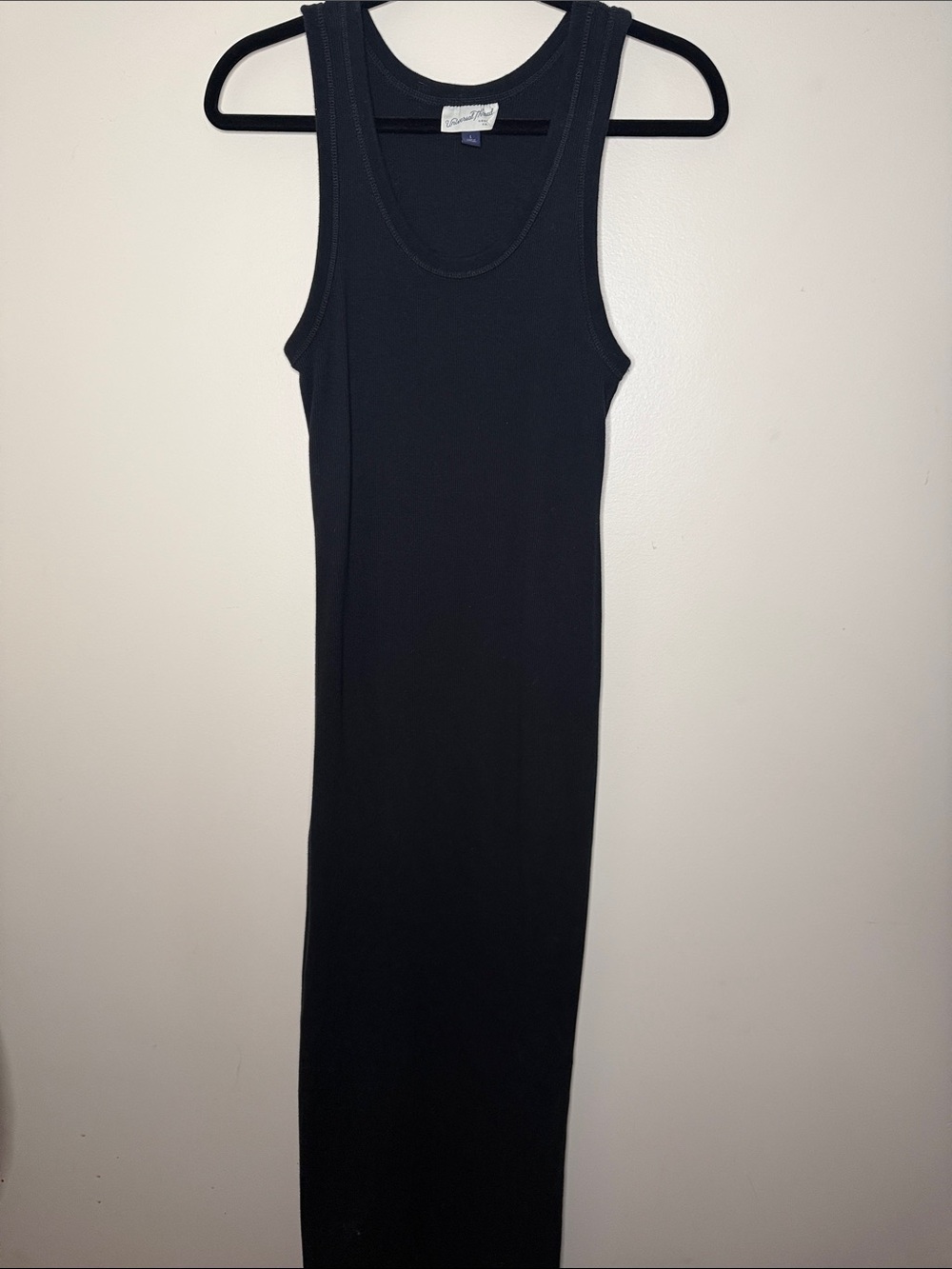 Universal Thread Black Sleeveless Tank Maxi Dress
